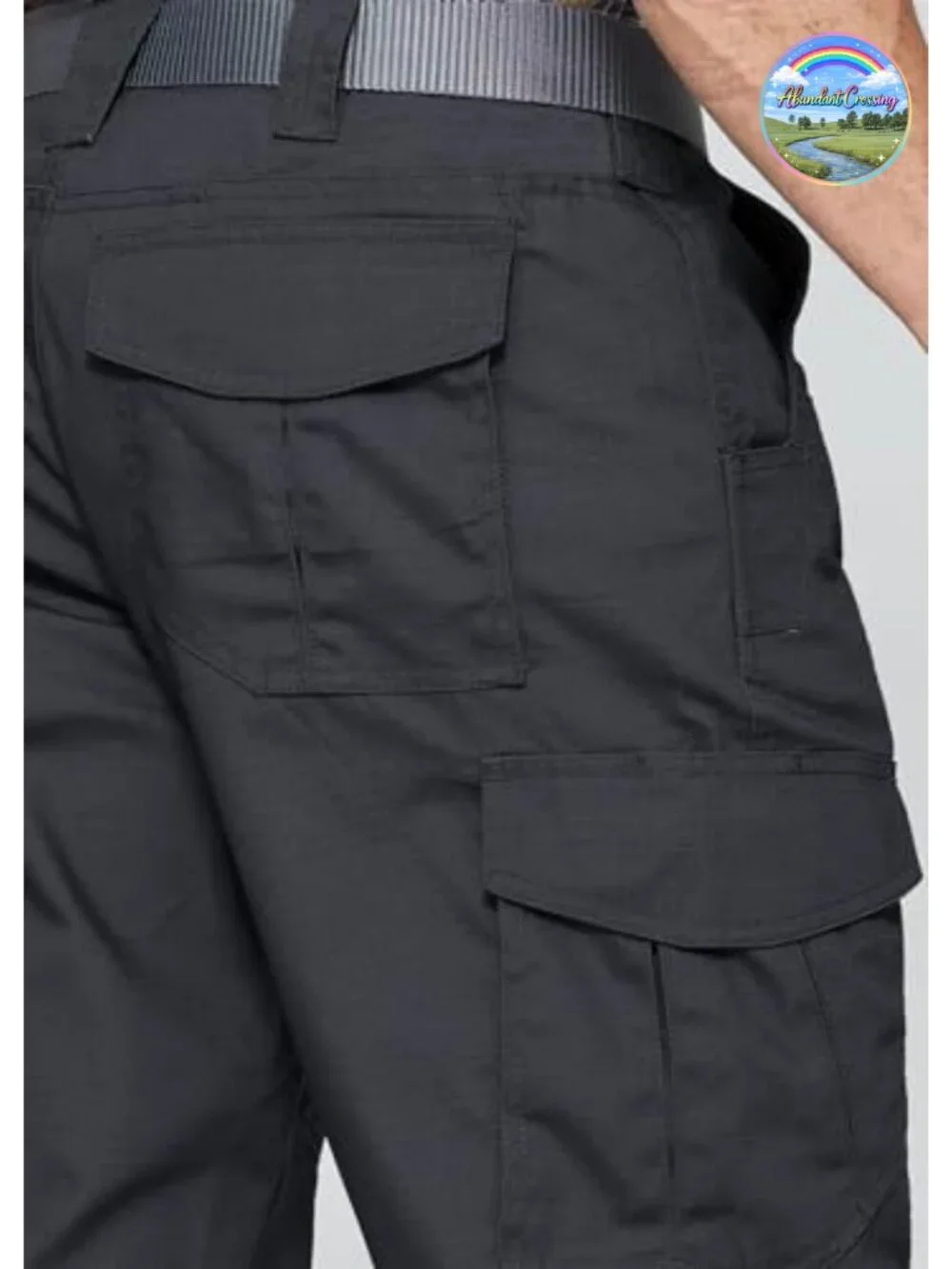 Tactical Cargo Pants Ripstop Water Resistant 9 Pockets Men's Hiking Work Pants
